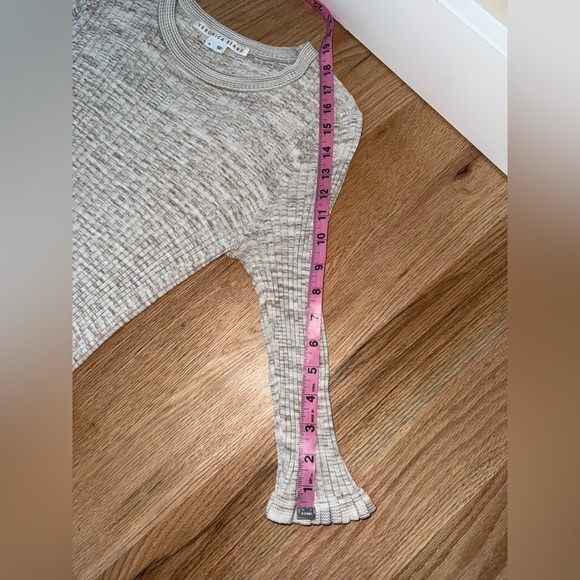 Veronica Beard Richie Rib Knit Midi Dress Space Dyed Sand Multi Size Medium - Picture 11 of 12